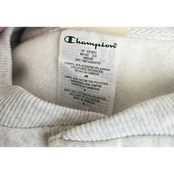 Champion Cheer Sweatshirt by PacSun Gray Heather Womans Small jj3681 - Picture 9 of 10
